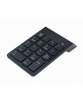 GEMBIRD KLAWIATURA NUMERYCZNA BEZPRZEWODOWA KPD-W-02 US LAYOUT, 18 KLAWISZY, CZARNA