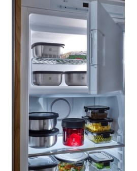 Pojemnik stalowy okrągły 1 ltr GEFU PROVIDO G-12772