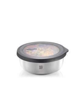 Pojemnik stalowy okrągły 1 ltr GEFU PROVIDO G-12772
