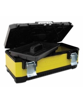 Stanley 1-95-612 pudełko na narzędzia Przybornik Metal, Plastik Czarny, Żółty