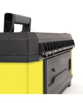 Stanley 1-95-612 pudełko na narzędzia Przybornik Metal, Plastik Czarny, Żółty