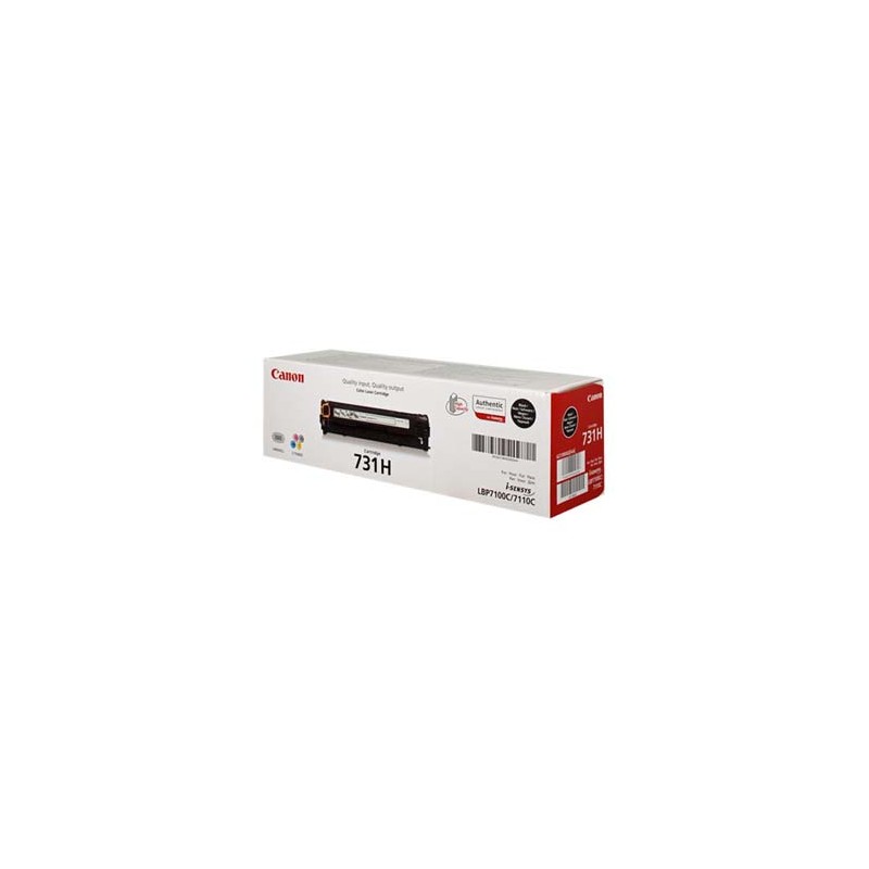 Canon oryginalny toner 731H BK, 6273B002, black, 2400s, high capacity