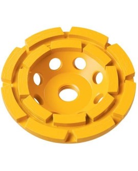 tarcza garnkowa diamentowa dwurzędowa 125mm