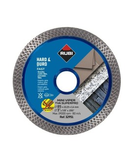 RUBI TARCZA DIAMENTOWA TVA 85mm SUPERPRO MINI VIPER