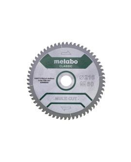 Metabo 628066000 ostrze do piły tarczowej 21,6 cm 1 szt.