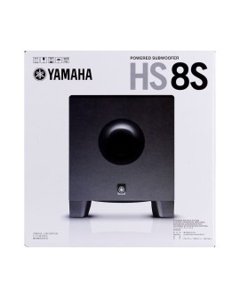 Yamaha HS8S - Aktywny 8-calowy subwoofer z systemem Bass Reflex