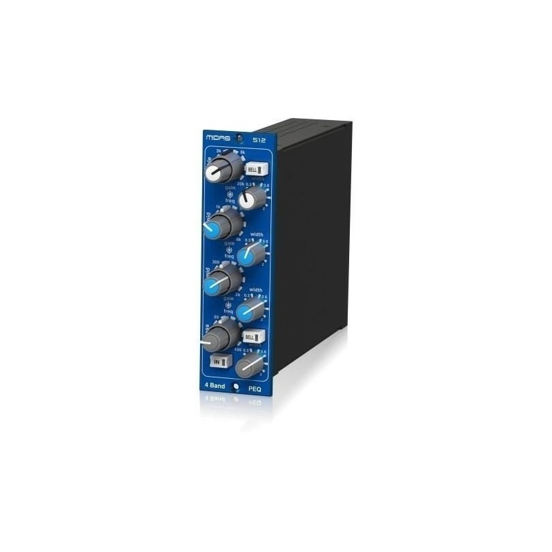 Midas PARAMETRIC EQUALISER 512 V2 Moduł korektora parametrycznego w formacie 500