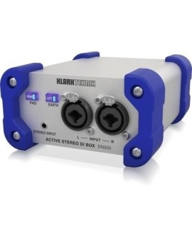 Klark Teknik DN200 V2 DI-Box aktywny 2-kanałowy
