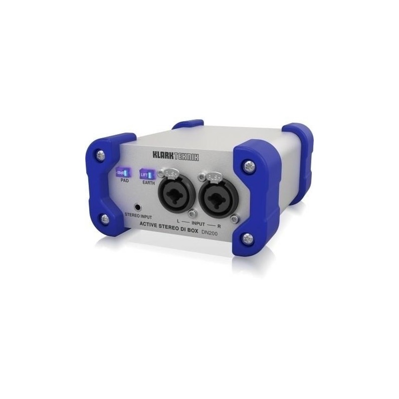 Klark Teknik DN200 V2 DI-Box aktywny 2-kanałowy