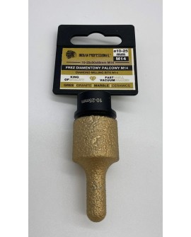 FREZ DIAMENTOWY PALCOWY M14 10-25mm /INDIAN PROFESSIONAL