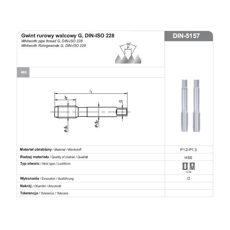 FANAR GWINTOWNIK 1/2" NGRA/2