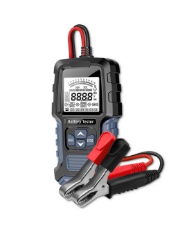 Qoltec Cyfrowy tester akumulatora z wyświetlaczem LCD | 12V | 24V | 3Ah-400Ah
