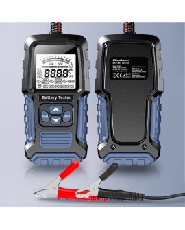 Qoltec Cyfrowy tester akumulatora z wyświetlaczem LCD | 12V | 24V | 3Ah-400Ah