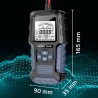 Qoltec Cyfrowy tester akumulatora z wyświetlaczem LCD | 12V | 24V | 3Ah-400Ah