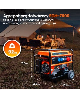 EXTRALINK GENERATOR HYBRYDOWY EGH-7000 7KW
