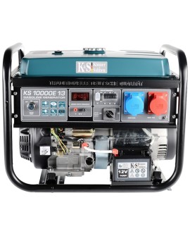 KÖNNER & SÖHNEN AGREGAT/GENERATOR BENZYNOWY 7,5kW 230/400V ROZRUCH ELEKTRYCZNY AVR VST KS10000E1/3