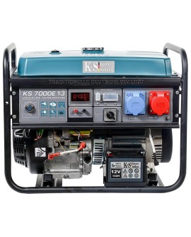 KÖNNER & SÖHNEN AGREGAT/GENERATOR BENZYNOWY 5,0kW 230/400V ROZRUCH ELEKTRYCZNY AVR VST KS7000E-1/3