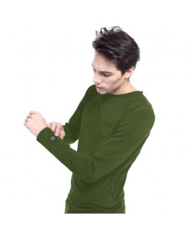 Bluza z ogrzewaniem Glovii GJ1CL (L kolor zielony)