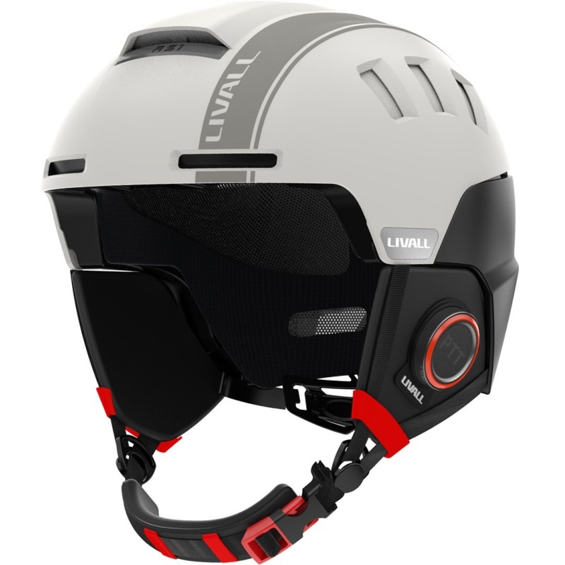 Inteligentny Kask Narciarski Livall Rs1 Biały Bluetooth PTT Alert SOS