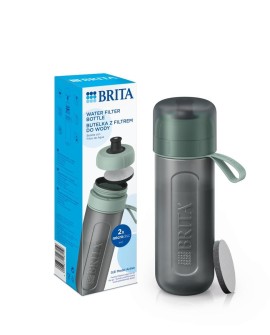 Butelka filtrująca Brita Active pastelowa zieleń 2 dyski