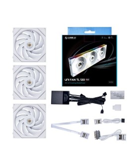Lian Li UNI FAN TL Wentylator 12 cm Biały