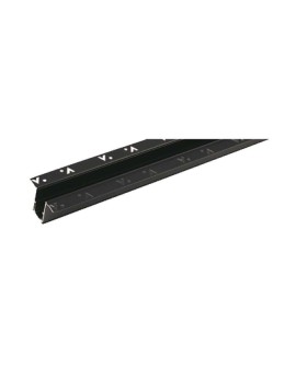 Szyna Podtynkowa Szynosystemu 48V V-TAC 200cm Aluminiowa Czarna (w komplecie maskownica i zaślepki) VT-6129