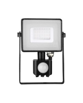 V-TAC Naświetlacz LED z czujnikiem ruchu 30W 3000K 2400lm