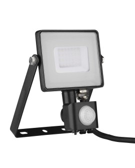 V-TAC Naświetlacz LED z czujnikiem ruchu 30W 3000K 2400lm