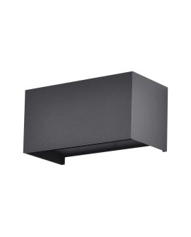 Oprawa Ścienna V-TAC 24W LED Góra Dół IP65 Czarna VT-8125-B-N 4000K 2720lm