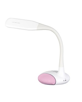 Nowoczesna lampka na biurko wielokolorowa RGB LED Activejet VENUS RGB biała z funkcją oświetlenia nocnego