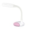 Nowoczesna lampka na biurko wielokolorowa RGB LED Activejet VENUS RGB biała z funkcją oświetlenia nocnego