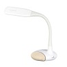 Nowoczesna lampka na biurko wielokolorowa RGB LED Activejet VENUS RGB biała z funkcją oświetlenia nocnego
