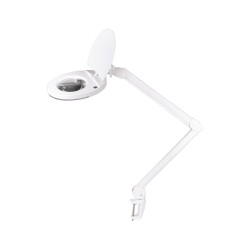 Lampa warsztatowa z lupą...