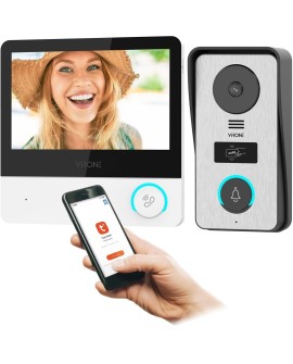 WIDEODOMOFON VIRONE VDP-67 FullHD, czytnik RFID, TUYA