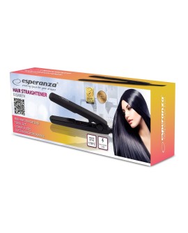 Prostownica prostująca do włosów Esperanza ELISABETH EBP008 (22W kolor czarny)