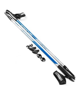 Kijki Nordic Walking Spokey Meadow srebrno niebieskie 926453