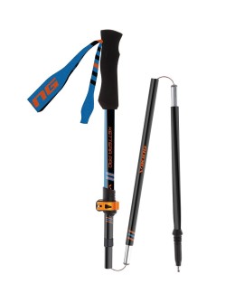 Kije Viking Kettera Pro Trekking czarno/niebieskie
