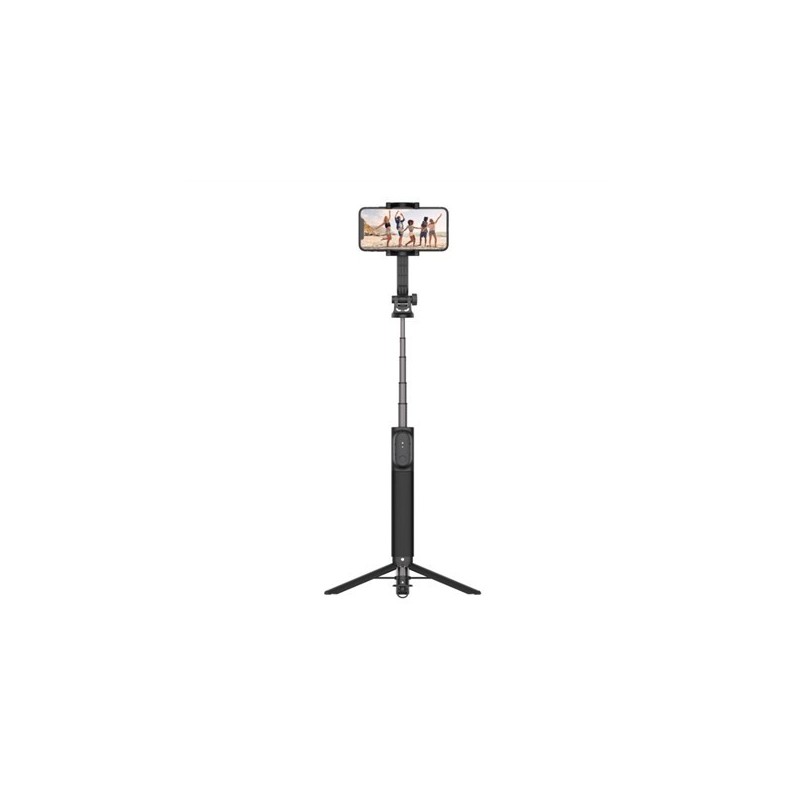 Poprawiono | Kijek do selfie ze statywem i bezprzewodowym spustem | Przyciąganie XL | Łączność Bluetooth | | 113 cm | Stop