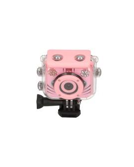 Extralink Kamera Kids Camera H18 Różowa 1080P 30fps, IP68, wyświetlacz 2.0"