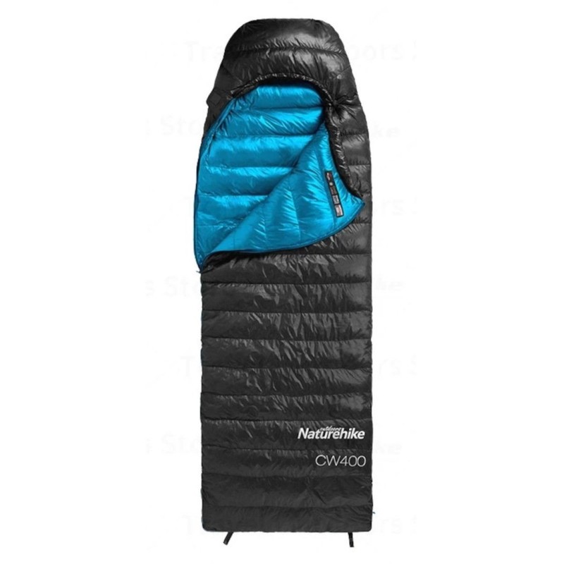 śpiwór cw400 envelope l duck down nh18c400-d-black NATUREHIKE