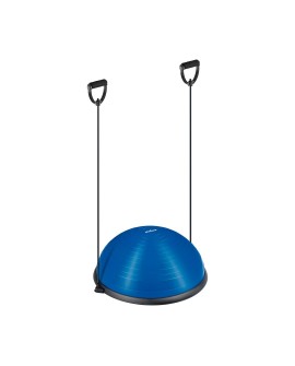 Półpiłka do balansowania, trener równowagi 58cm + pompka, REBEL ACTIVE