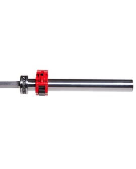 Gryf olimpijski 20 kg / 2200 mm z zaciskami lock jaw HMS GO685