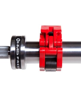 Gryf olimpijski 20 kg / 2200 mm z zaciskami lock jaw HMS GO685