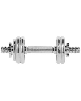 Sztangielki HMS STC15 chromowane w walizce 2x7.5kg