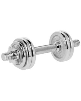 Sztangielki HMS STC15 chromowane w walizce 2x7.5kg
