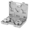 Sztangielki HMS STC15 chromowane w walizce 2x7.5kg