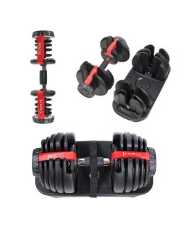 Sztangielka regulowana HMS SR52 LBS zakres regulacji obciążenia 2-24kg