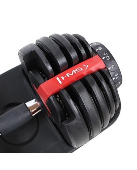Sztangielka regulowana HMS SR52 LBS zakres regulacji obciążenia 2-24kg