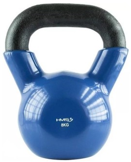 Kettlebell winylowy 8 kg granatowy HMS KNV8