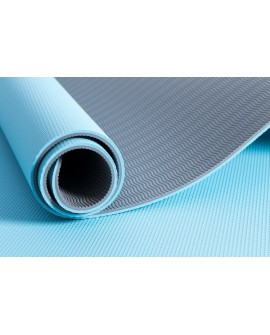 P2I MATA DO JOGI FITNESS TPE NIEBIESKO/SZARA 173X58